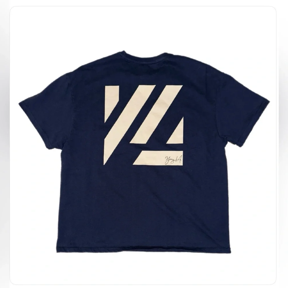 YoungLA Dark Blue Short Sleeve Tee - Picture 3 of 5